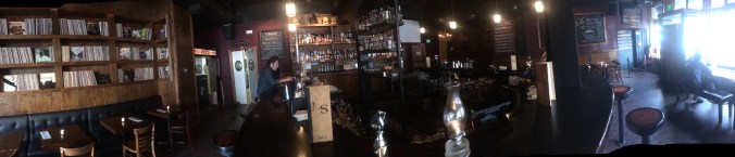 Panoramic Shot of The Liquor Store in Portland