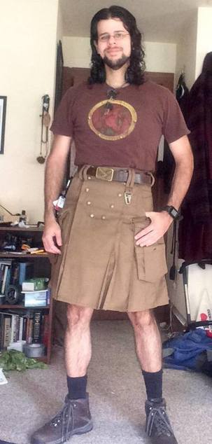 Picture of the BHB in his Utilikilt