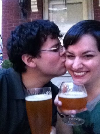 Emily and I on our 4th date