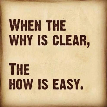 “When the why is clear, the how is easy”