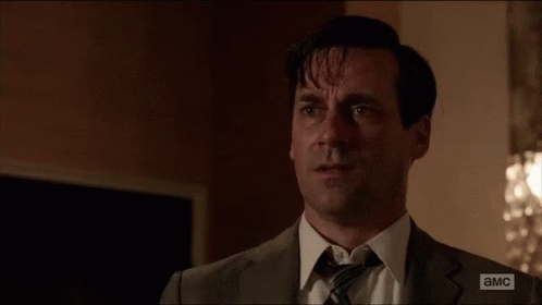 animiated gif of a man passing out