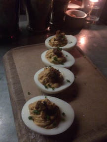 Deviled Eggs at Pepe le Moko