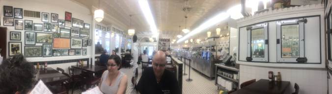 Interior shot of Famous 4th St. Deli