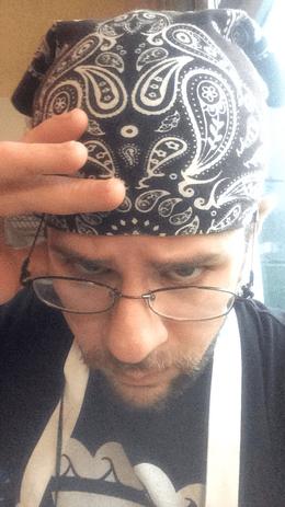 Pwhen the prep guy accidentally throws out the best bits of your roast pork...