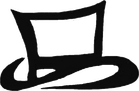 The Black Hat Baker's Signature Top Hat Logo