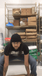 Author Demonstrating Sumo Deadlift