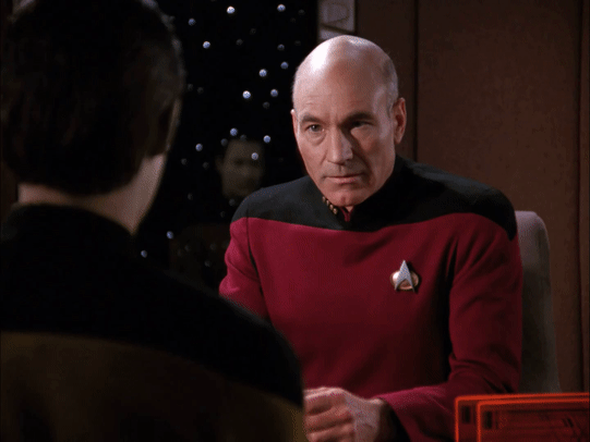 Animated GIF of Captain Picard facepalming