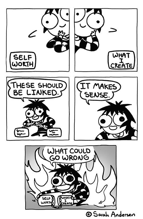 "Sarah's Scribbles" comic by Sarah Andersen