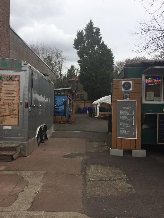 Interior of another Belmont food pod