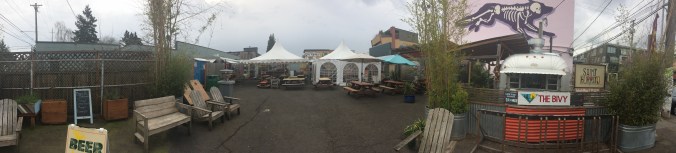 Panorama shot of the Ankeny Food Pod