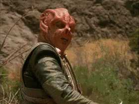 Animated GIF from Star Trek The Next Generation. Text reads “Shaka when the walls fell.”