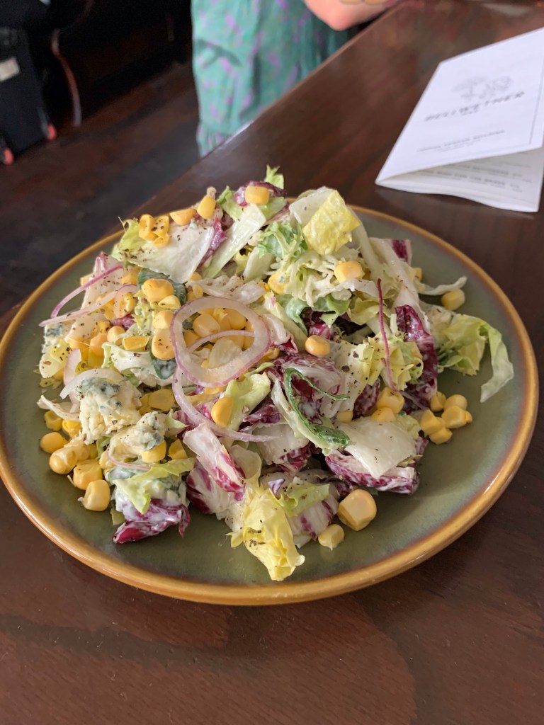 Close-up of the Sugarloaf Chicory Salad